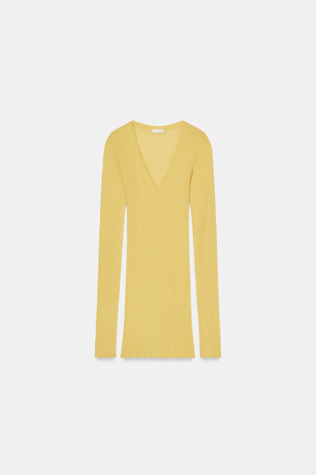 SUPIMA® LONG SLEEVE T-SHIRT - Zara фото 12