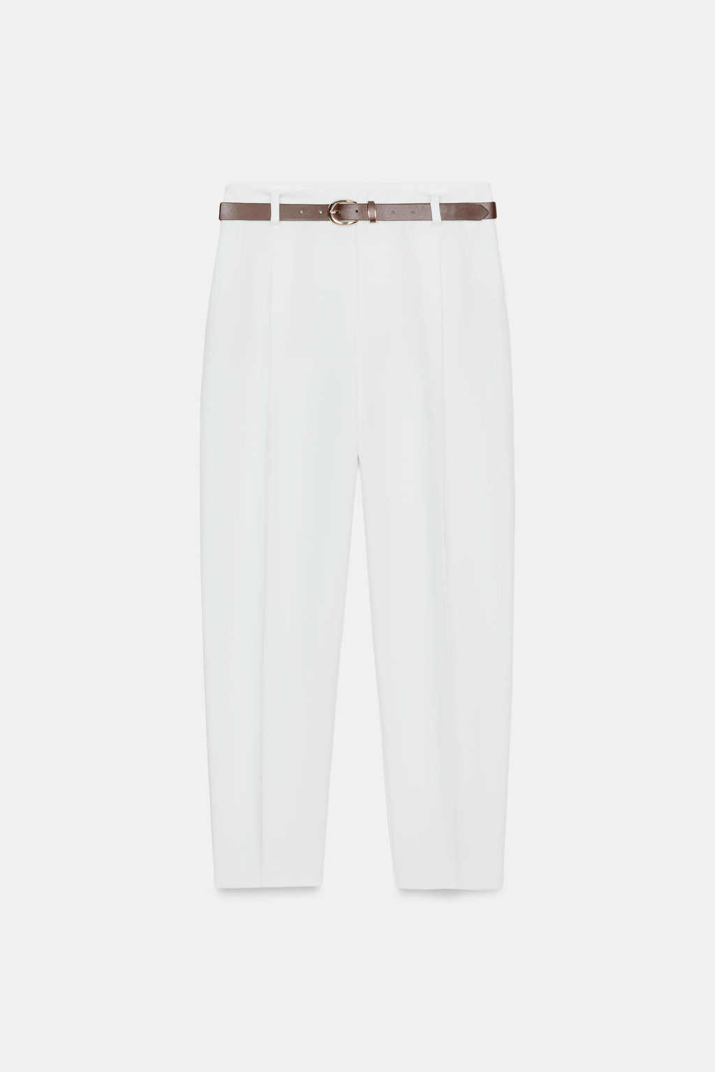DARTED TROUSERS WITH BELT - Zara фото 25