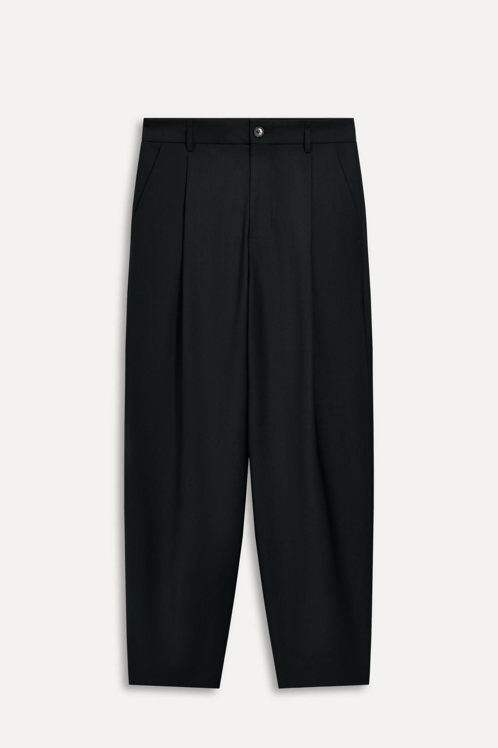 DARTED WOOL BLEND TROUSERS 50TH ANNIVERSARY - Zara фото 3