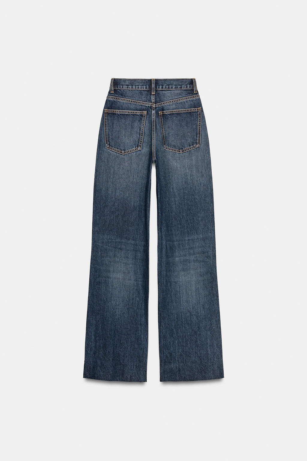 TRF WIDE-LEG HIGH-WAIST FULL LENGTH JEANS - Zara фото 34