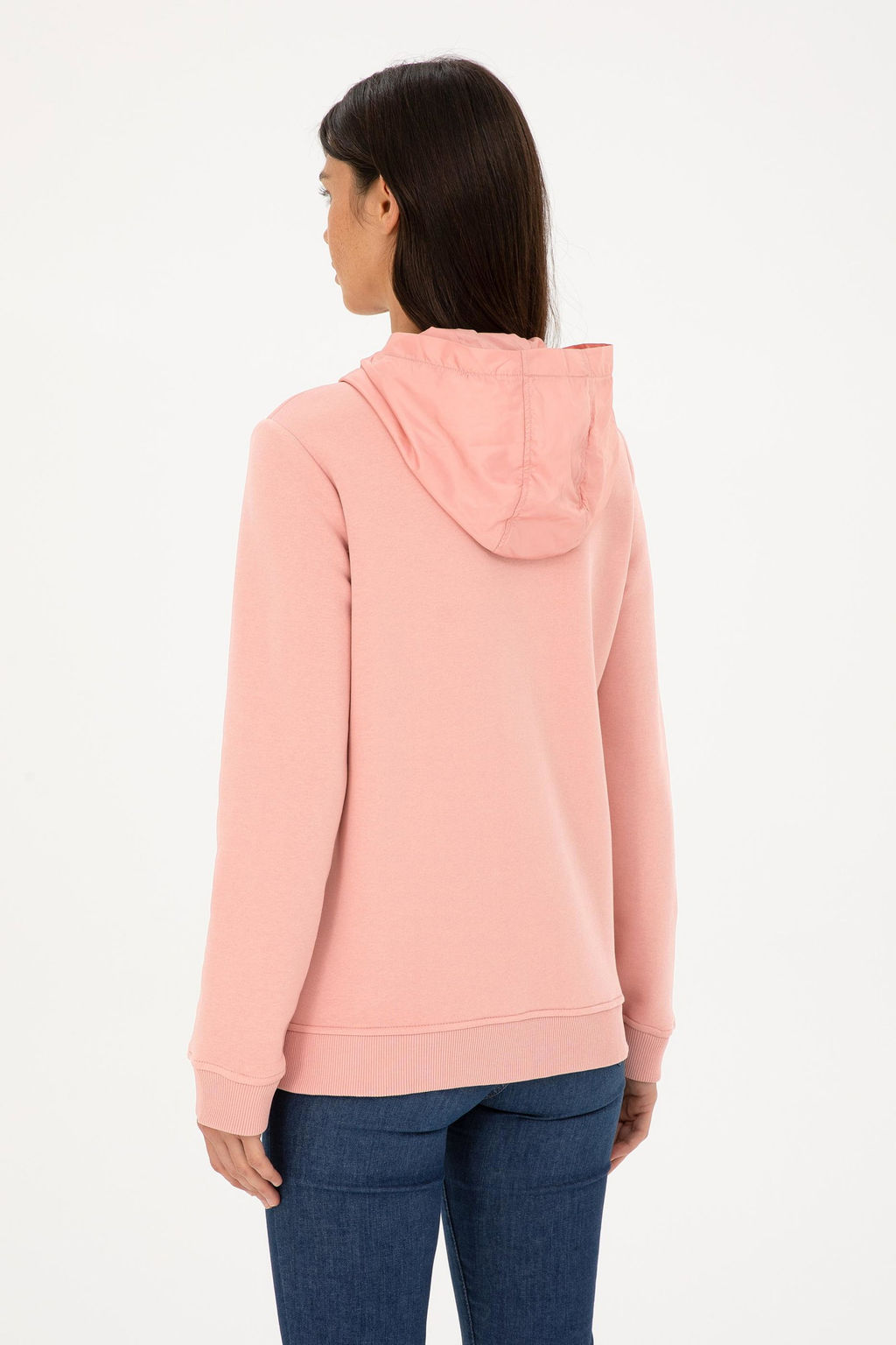 Женский пудровый свитшот - U.s. polo assn фото 5