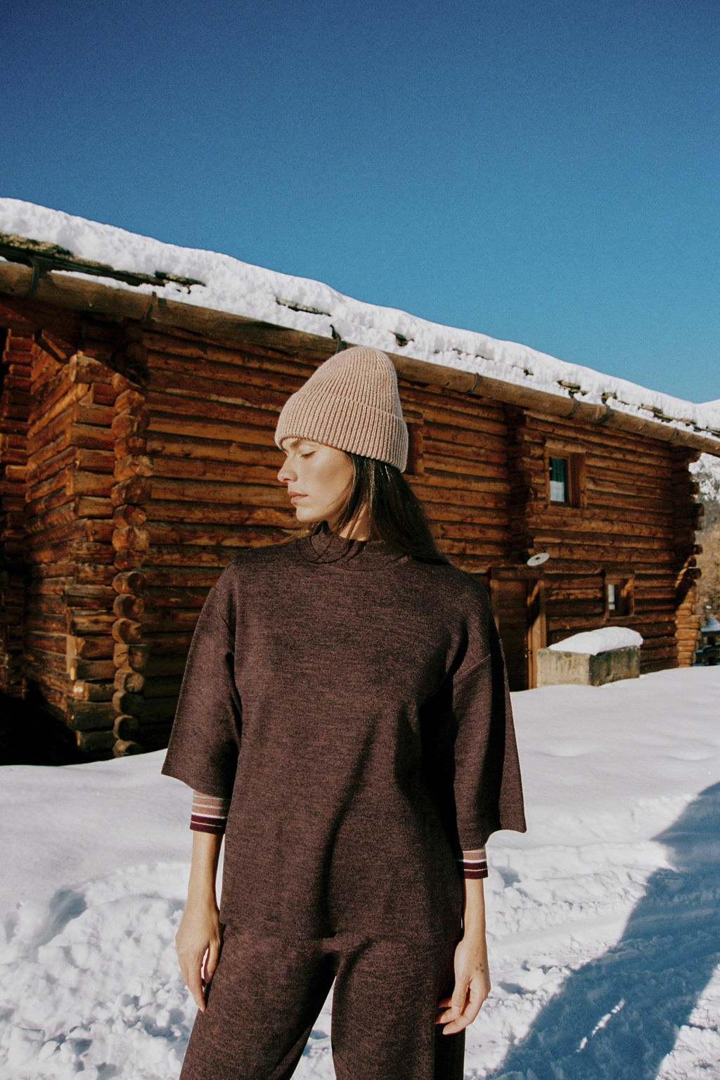 HIGH NECK PIQU_ T-SHIRT - Zara фото 9