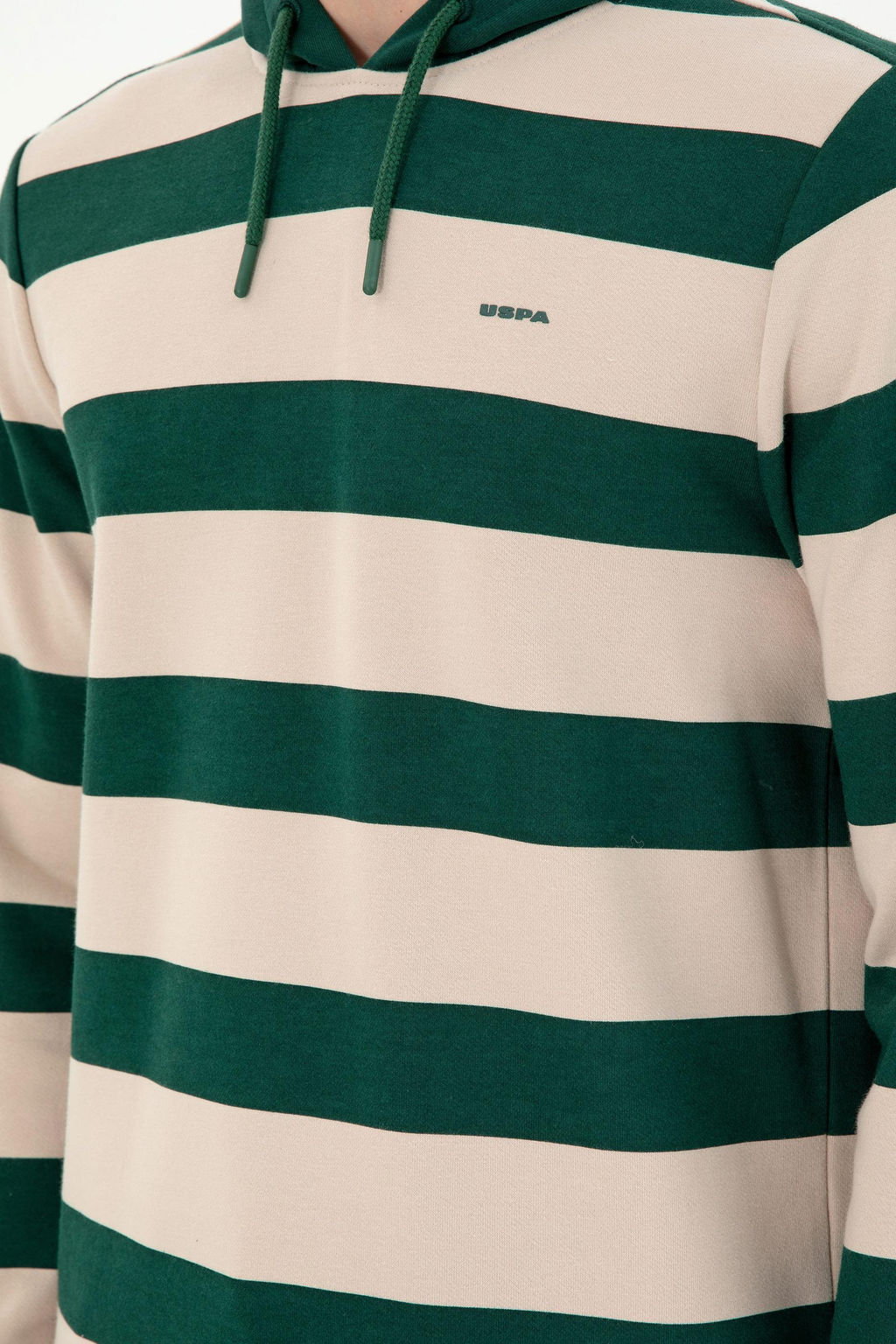 Мужской темно-зеленый свитшот - U.s. polo assn фото 7