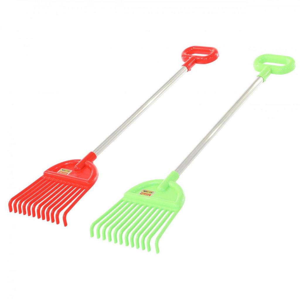 Грабли №21 (алюминиевый черенок с ручкой, длина - 74,5 см) - Полесье фото 2