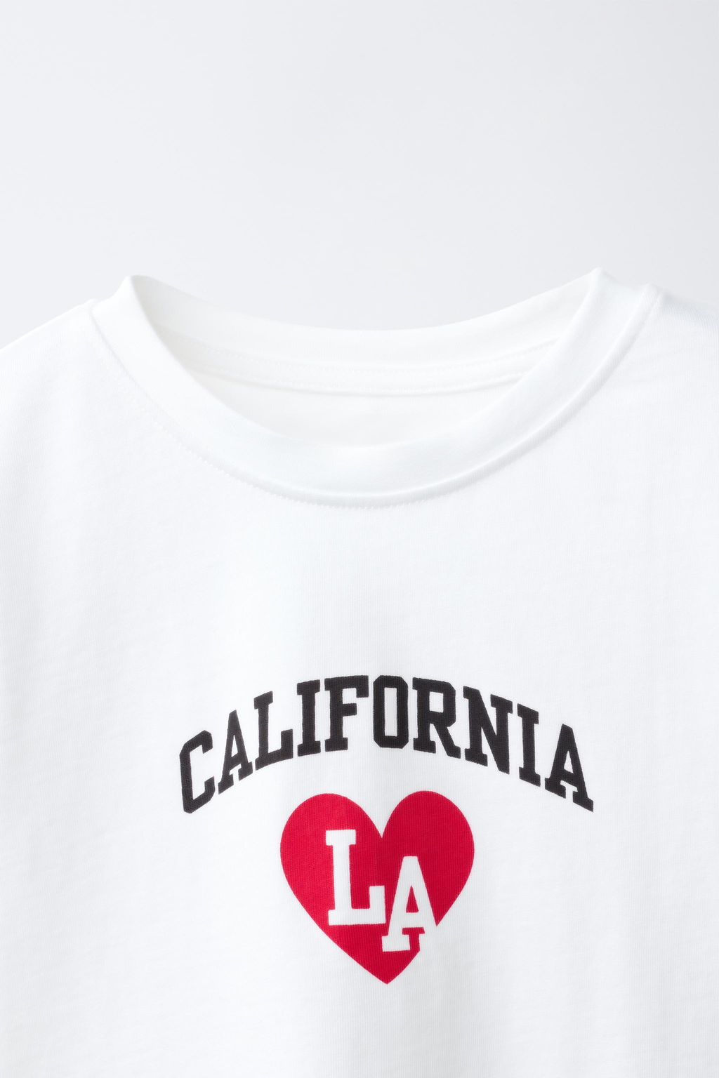 CAMISETA ESTAMPADA TEXTO / Blanco - Zara фото 3