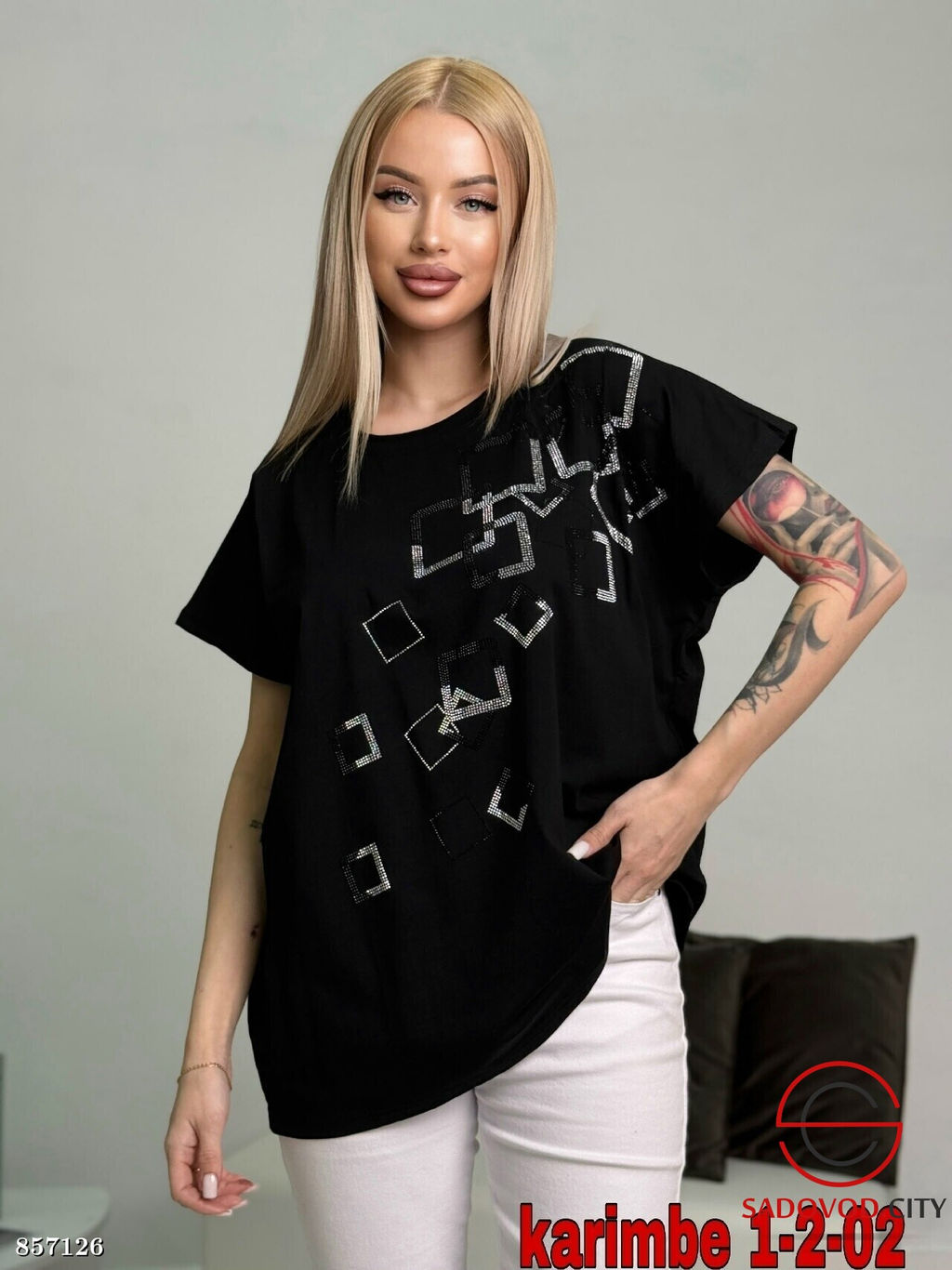 Футболка женская с принтом - Fiona фото 5