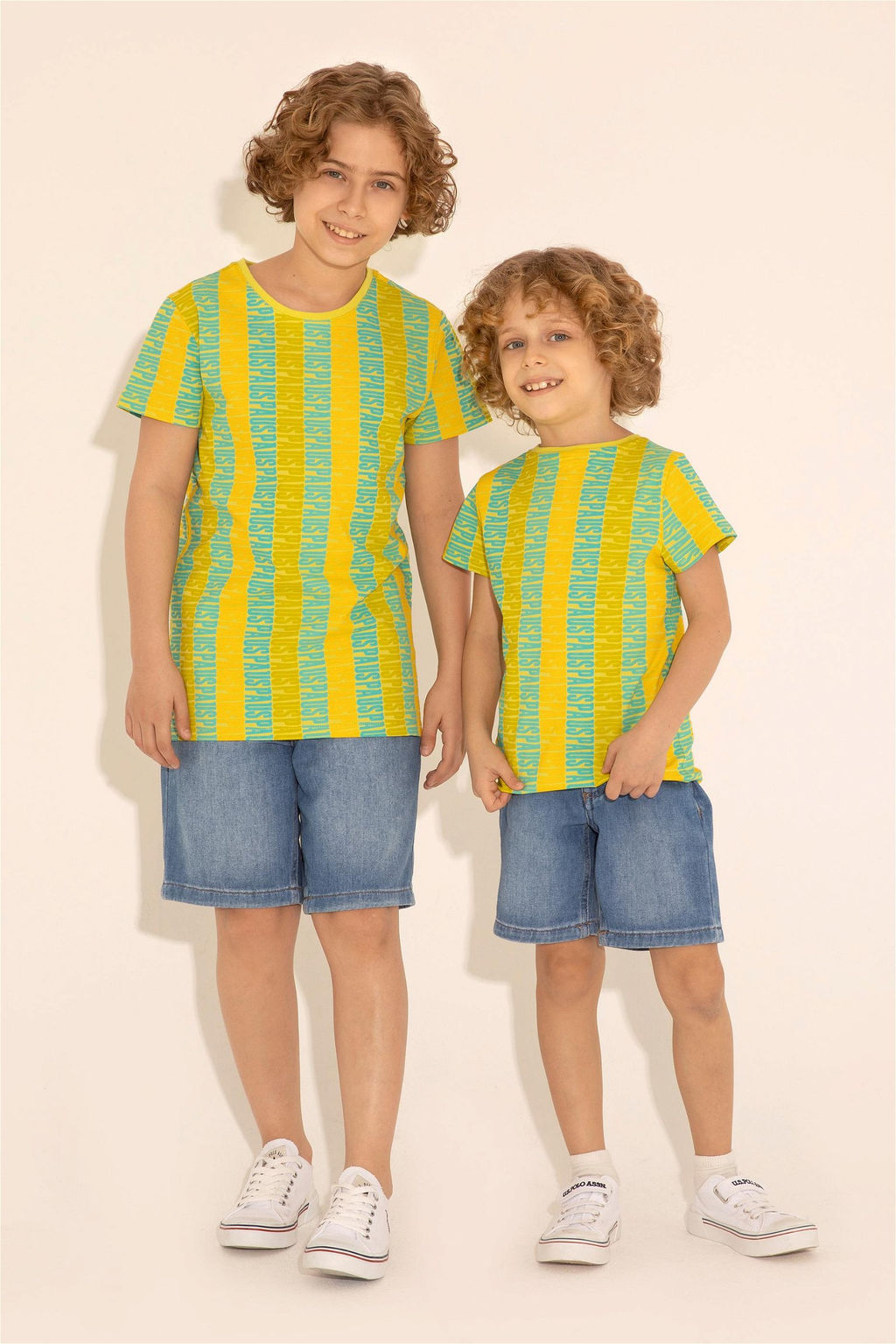 U. S. Polo Assn / Футболка с круглым вырезом фисташкового цвета для мальчиков - U.s. polo assn фото 4