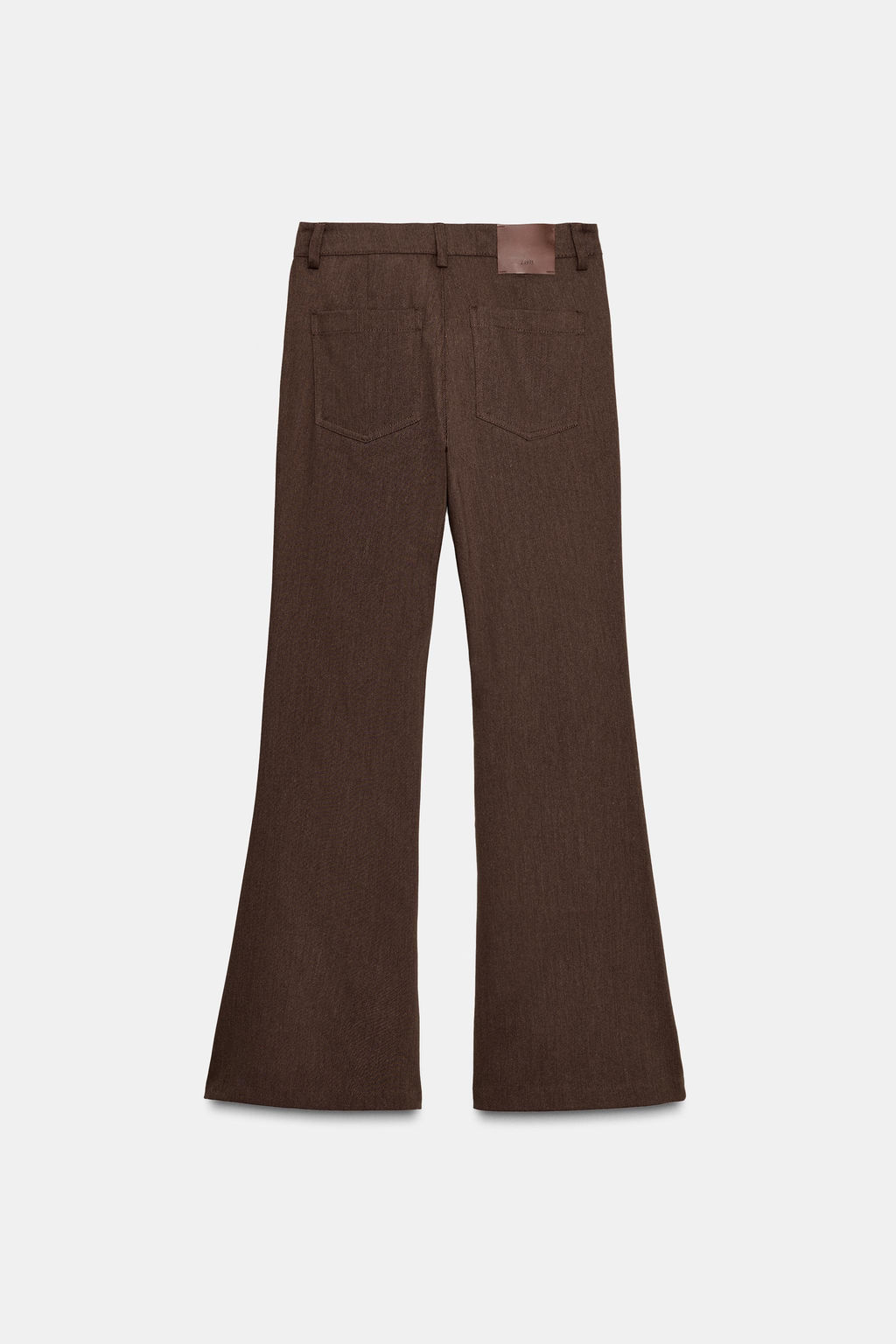 HIGH-WAIST FLARE TROUSERS - Zara фото 8