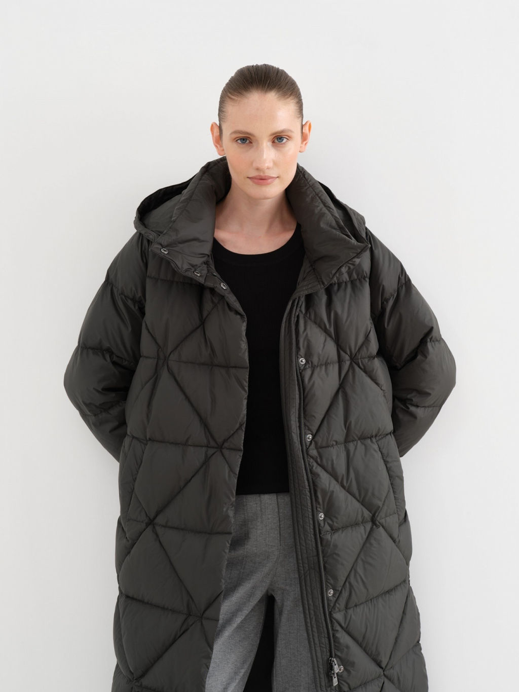 Conso/WDMF 230554 - emerald Пуховое пальто  фото 5