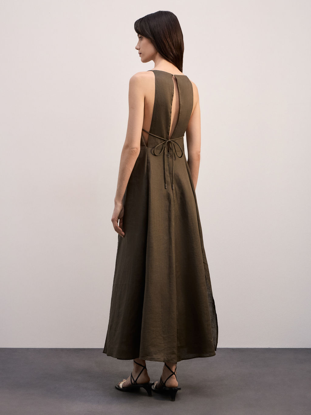 Платье макси на бретелях / Zarina  фото 6