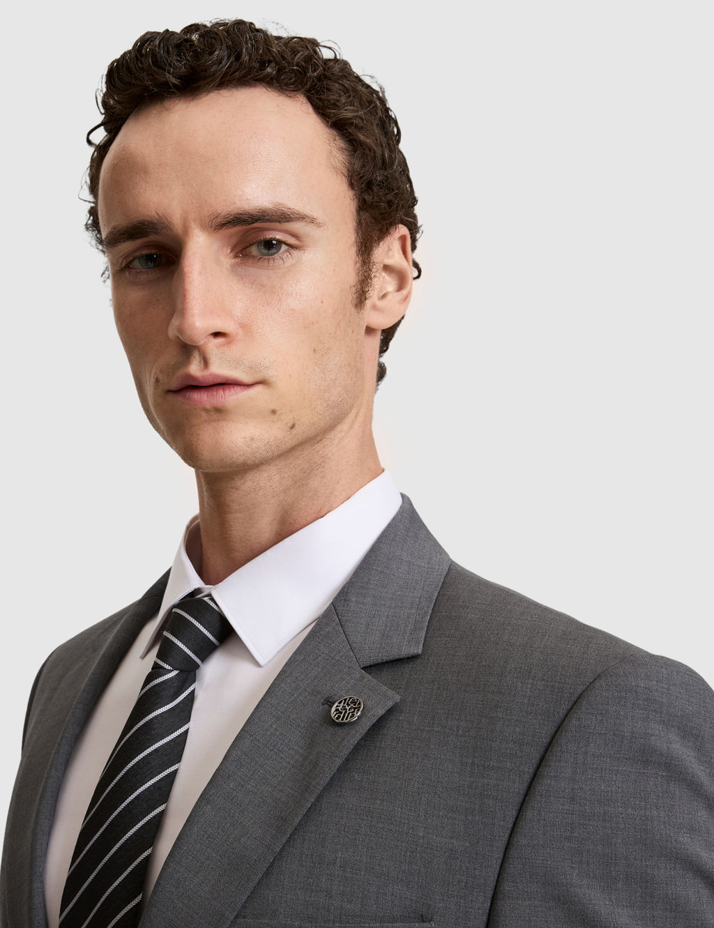 F_me Slim Fit %100 Y_n Mono Yaka Tak_m Elbise