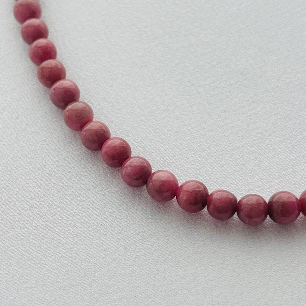 Бусы из Родонита 43 см +