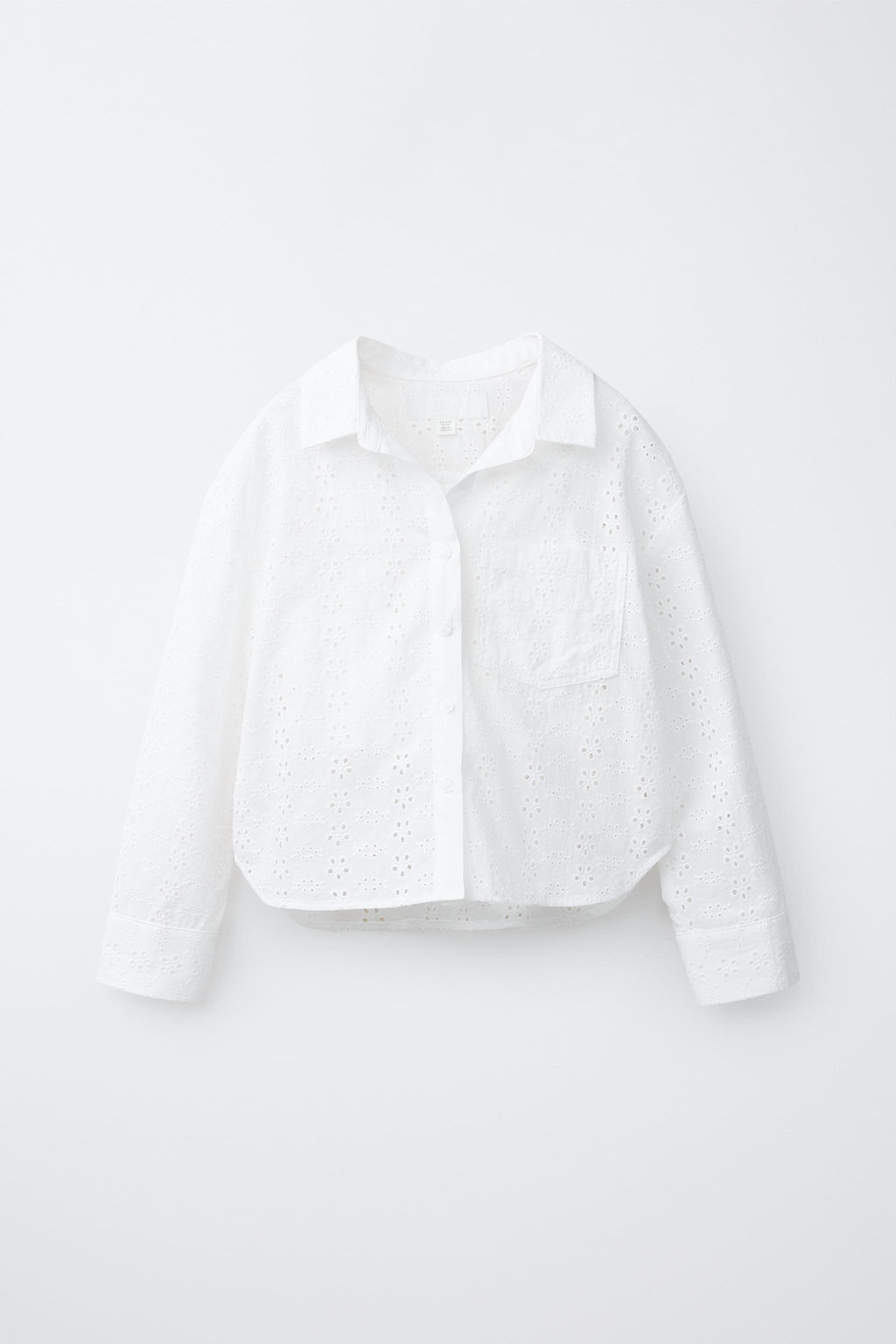 PACK CAMISA CON TOP SCHIFFLY / Blanco roto - Zara фото 3