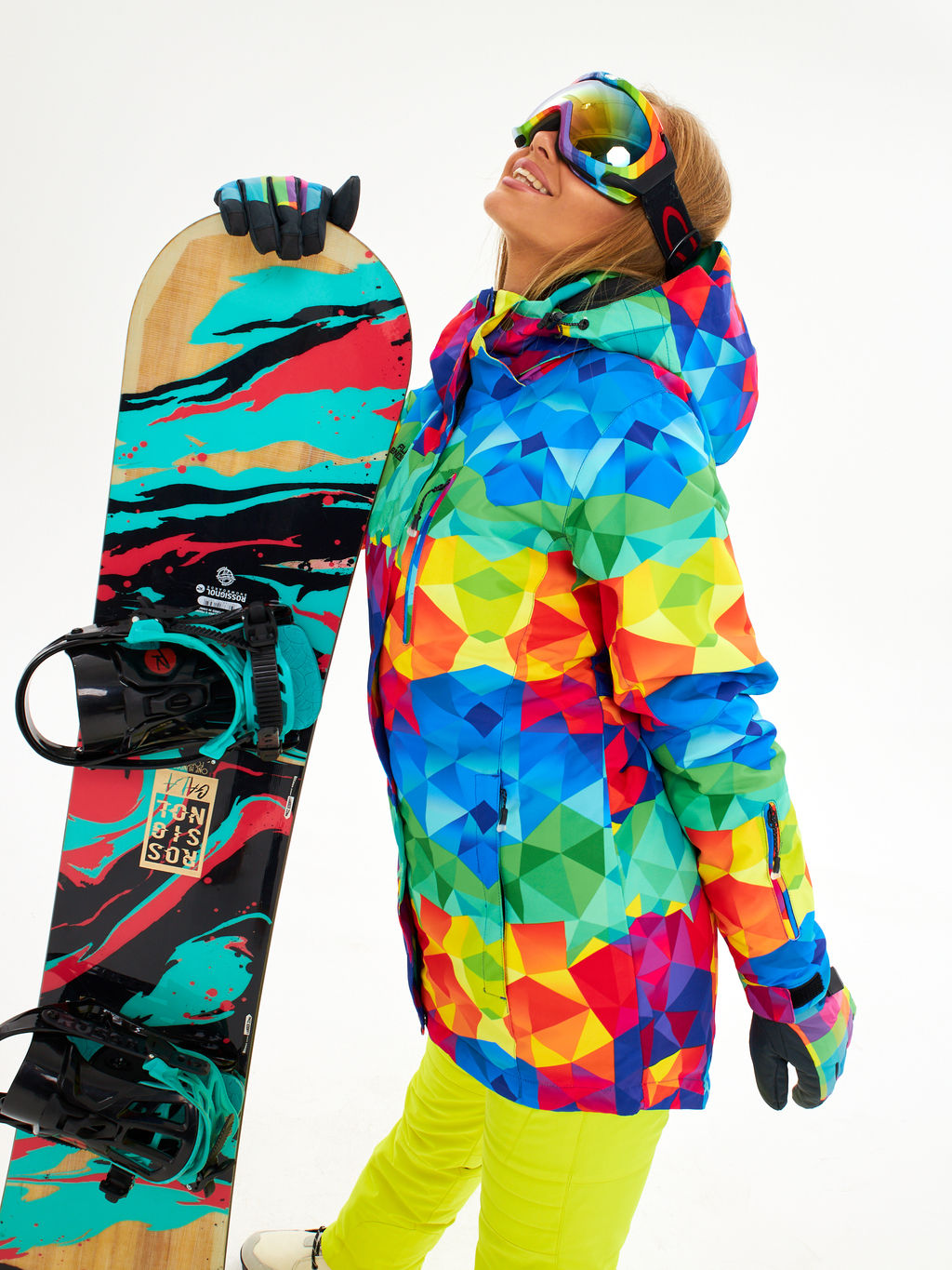 Женская горнолыжная сноубордическая куртка Alpha Endless Ultra Chaleur SNB 423/316_6 Разноцветный  фото 27