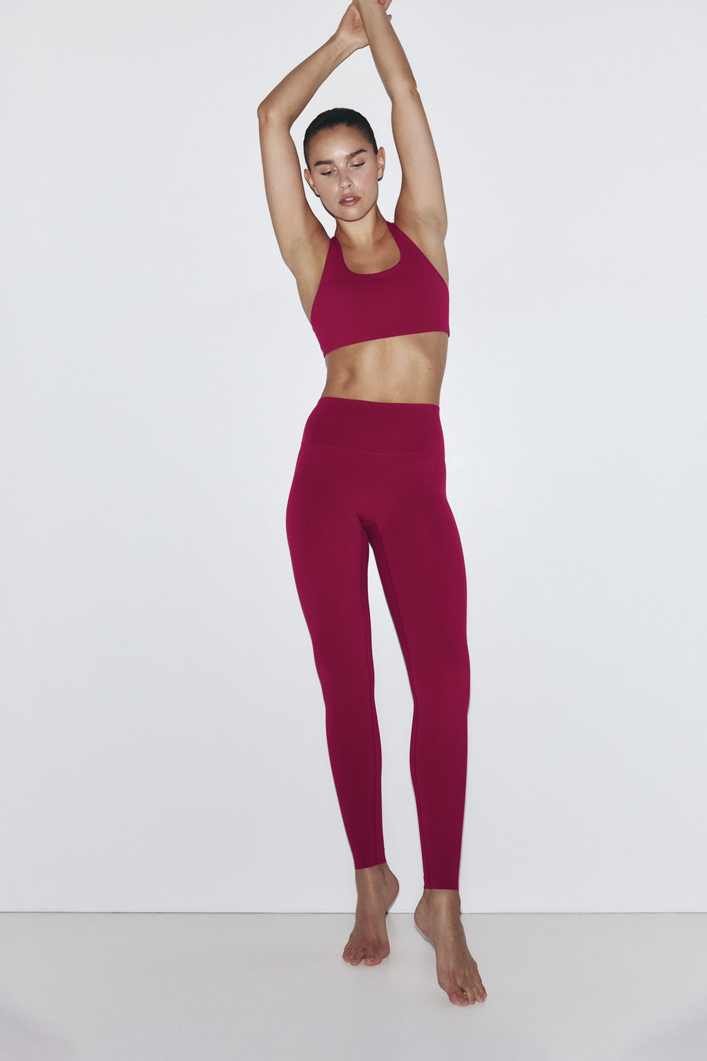 Leggings de talle alto SculptMove - H&m фото 11