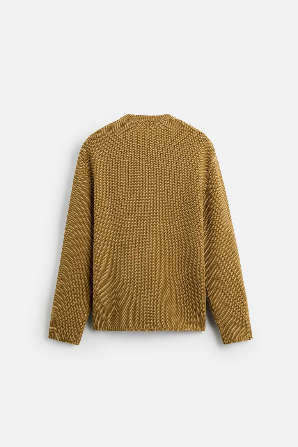 RELAXED FIT SWEATER - Zara фото 24