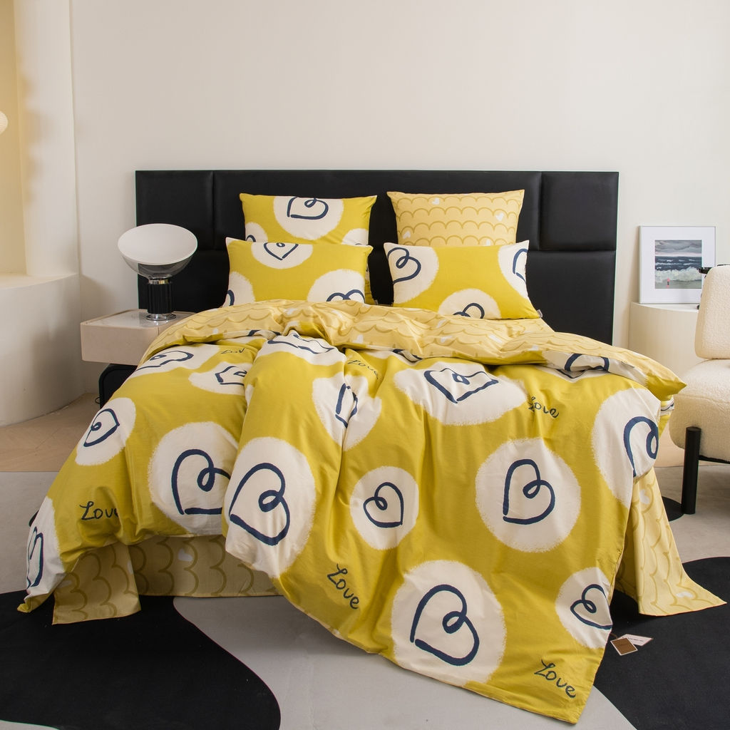 Комплект постельного белья Сатин 100% хлопок C610 Евро 70-70 2 шт;50-70 2 шт