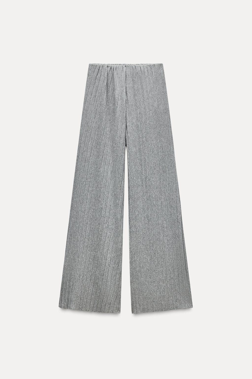 SOFT WIDE-LEG TROUSERS - Zara фото 3