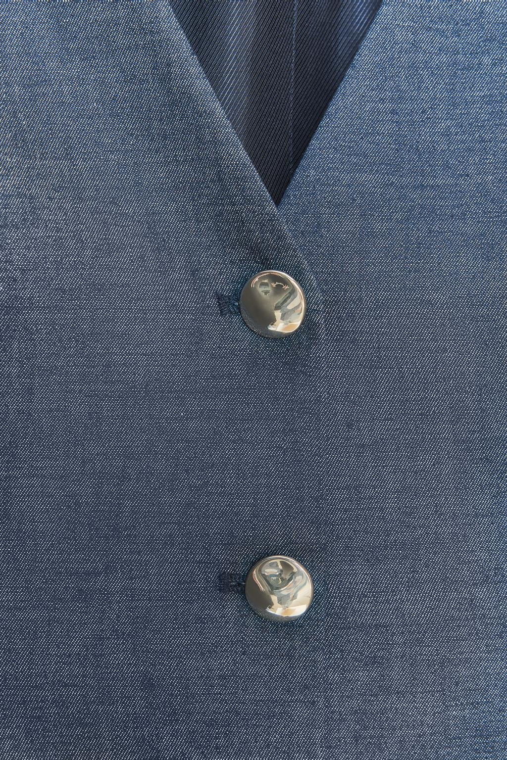 PEPLUM WAISTCOAT WITH LINEN - Zara фото 10