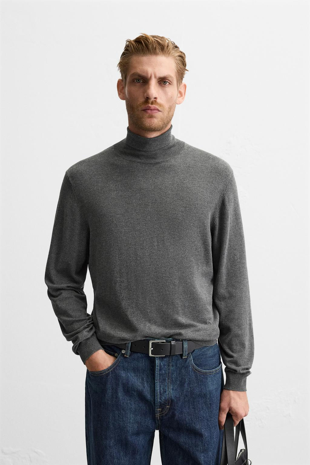VISCOSE BLEND SWEATER - Zara фото 42