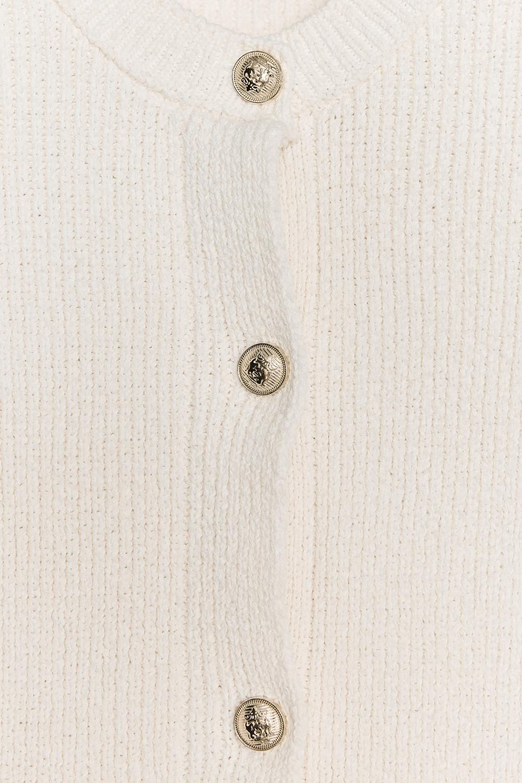PLAIN KNIT TOP - Zara фото 6
