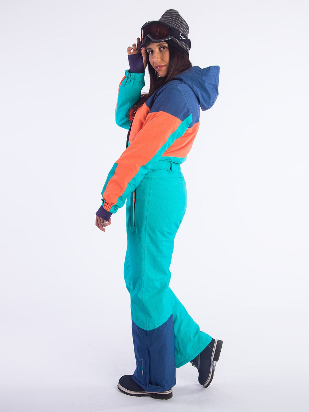 Комбинезон B-8662 Бирюзовый