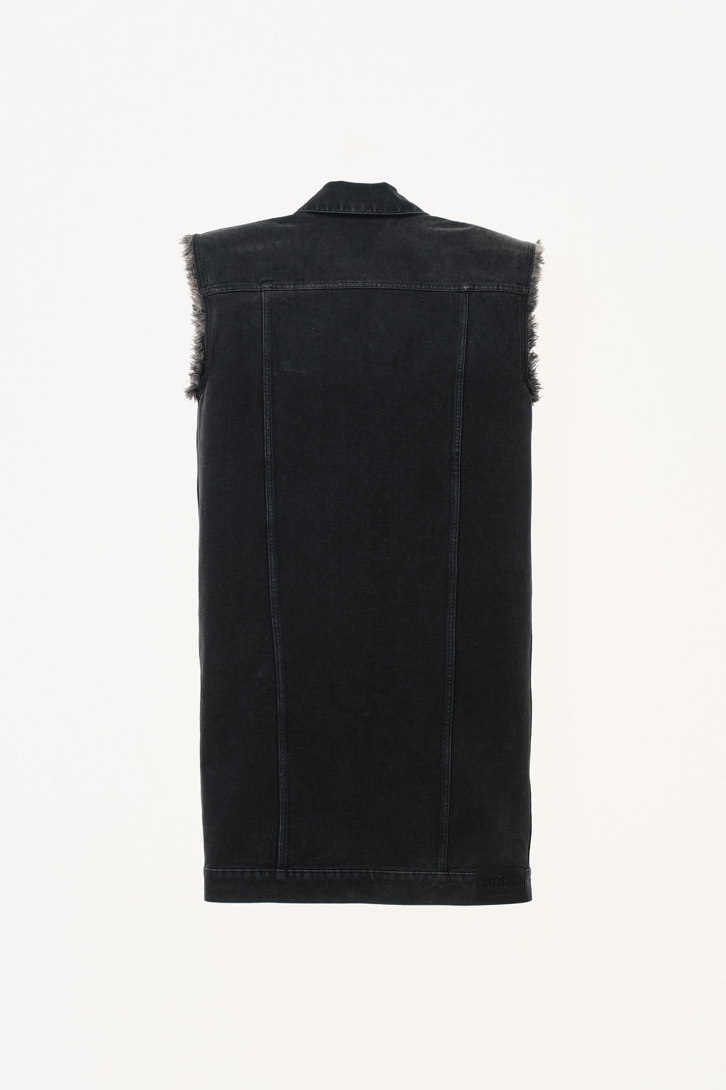 VESTIDO DENIM MANGA SISA WILLY CHAVARRIA X ZARA / Negro фото 5