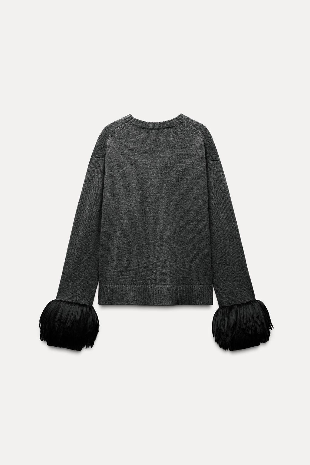 100% WOOL LIMITED EDITION SWEATER - Zara фото 3