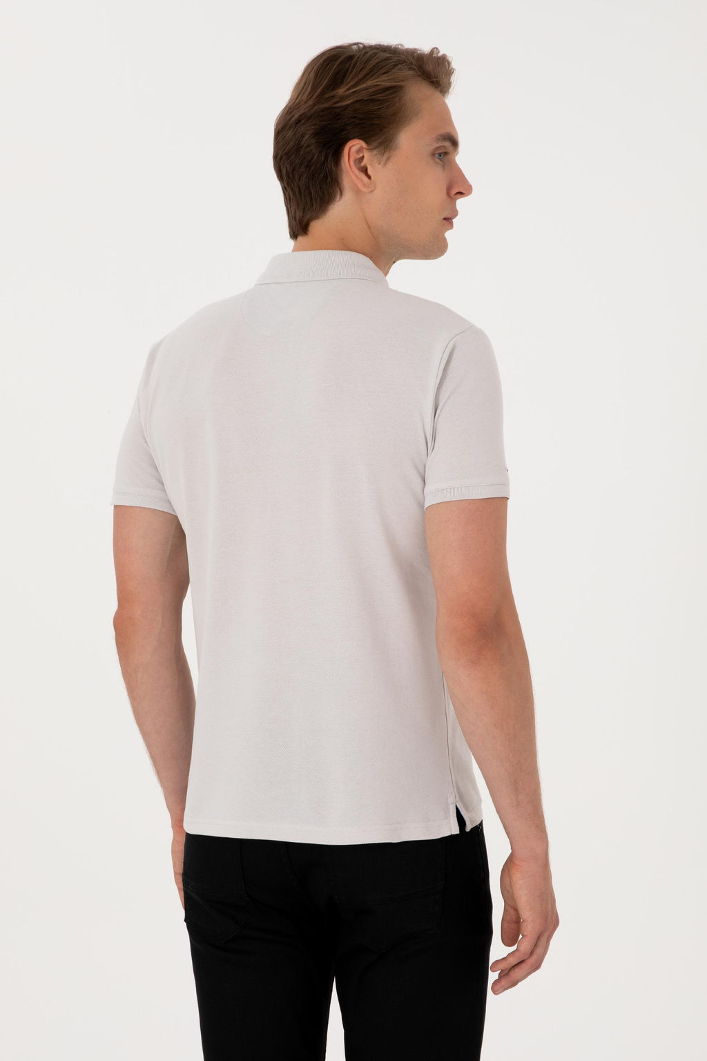 Erkek A__k Gri Basic Ti__rt - U.s. polo assn фото 12