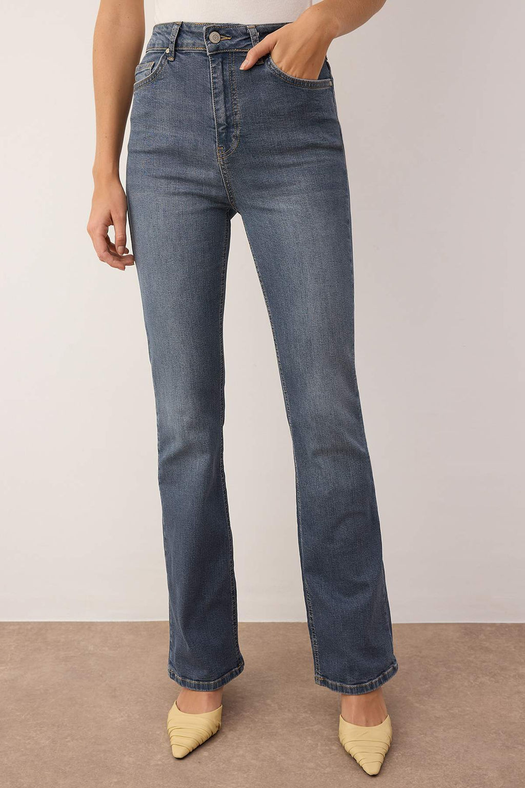 Mavi*001 Super Yuksek Bel Comfort/Esnek Flare Jeans TWOSS23JE00064