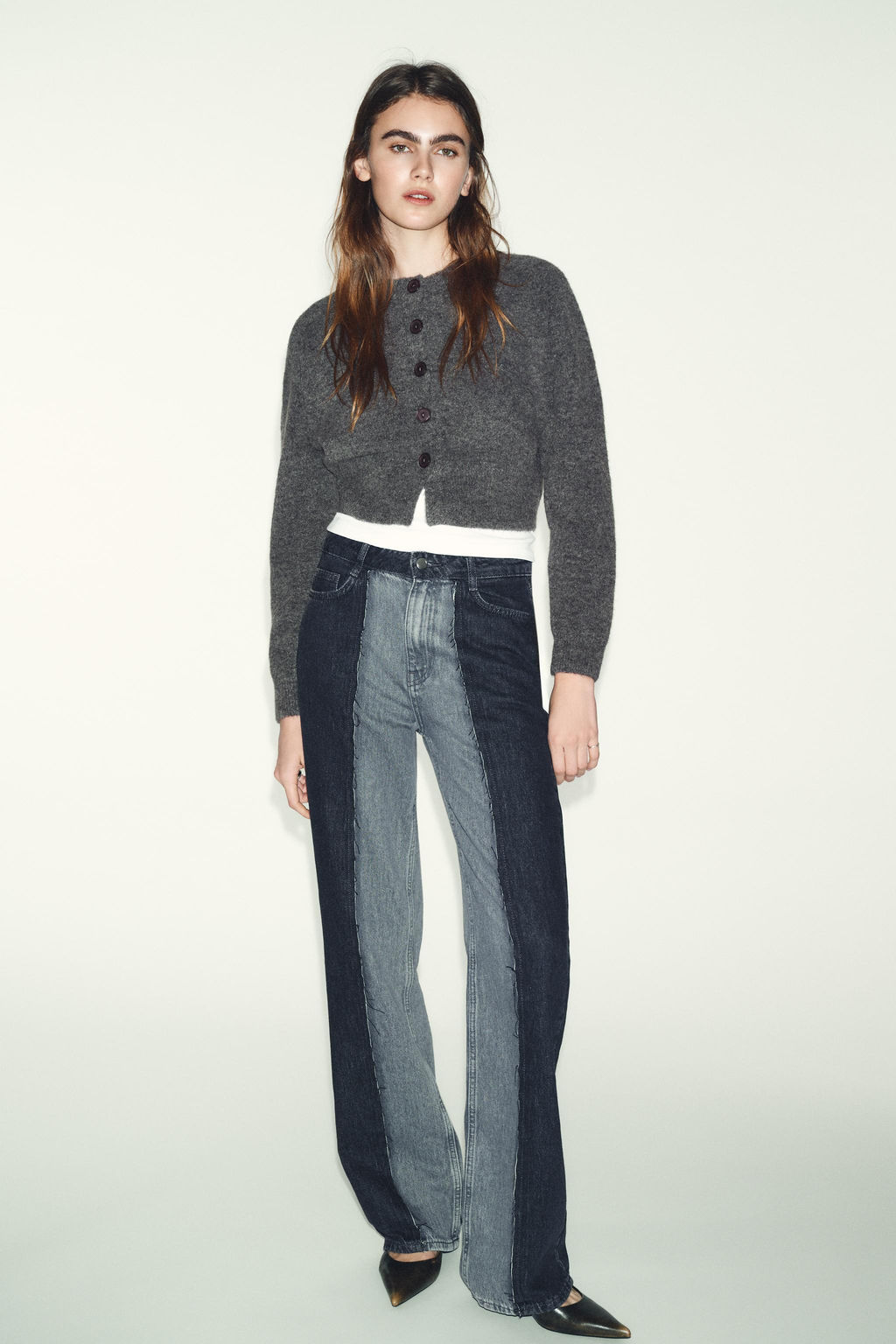 CHAQUETA PUNTO SOFT / Gris medio