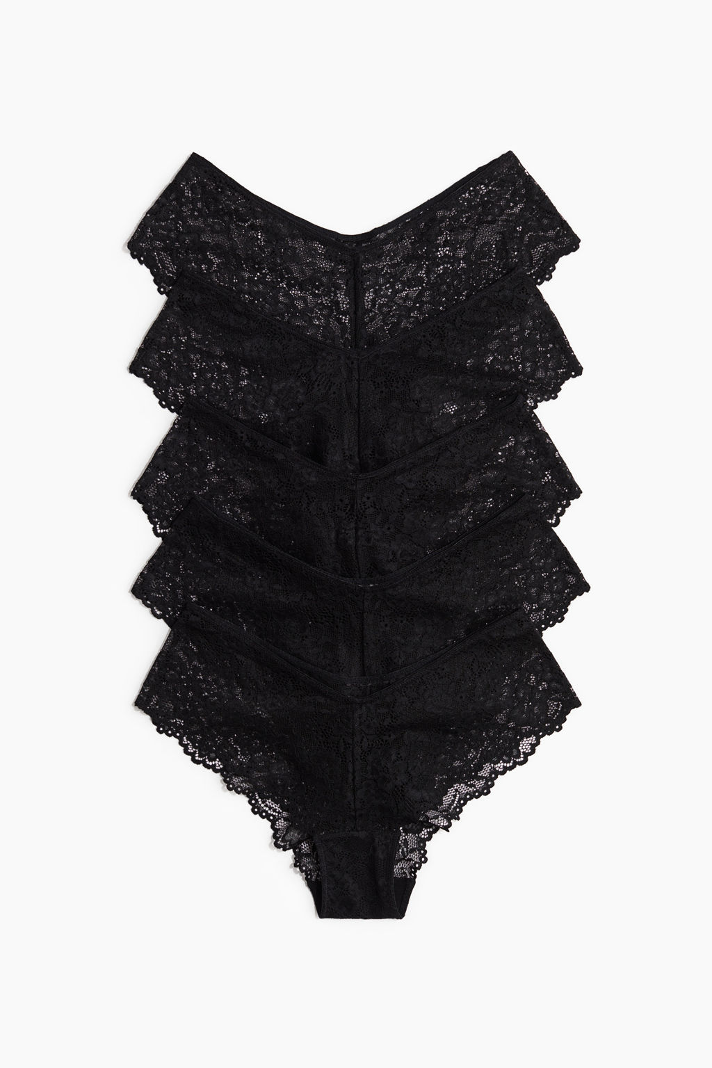 Pack de 5 bragas Hipster de encaje - H&m фото 12