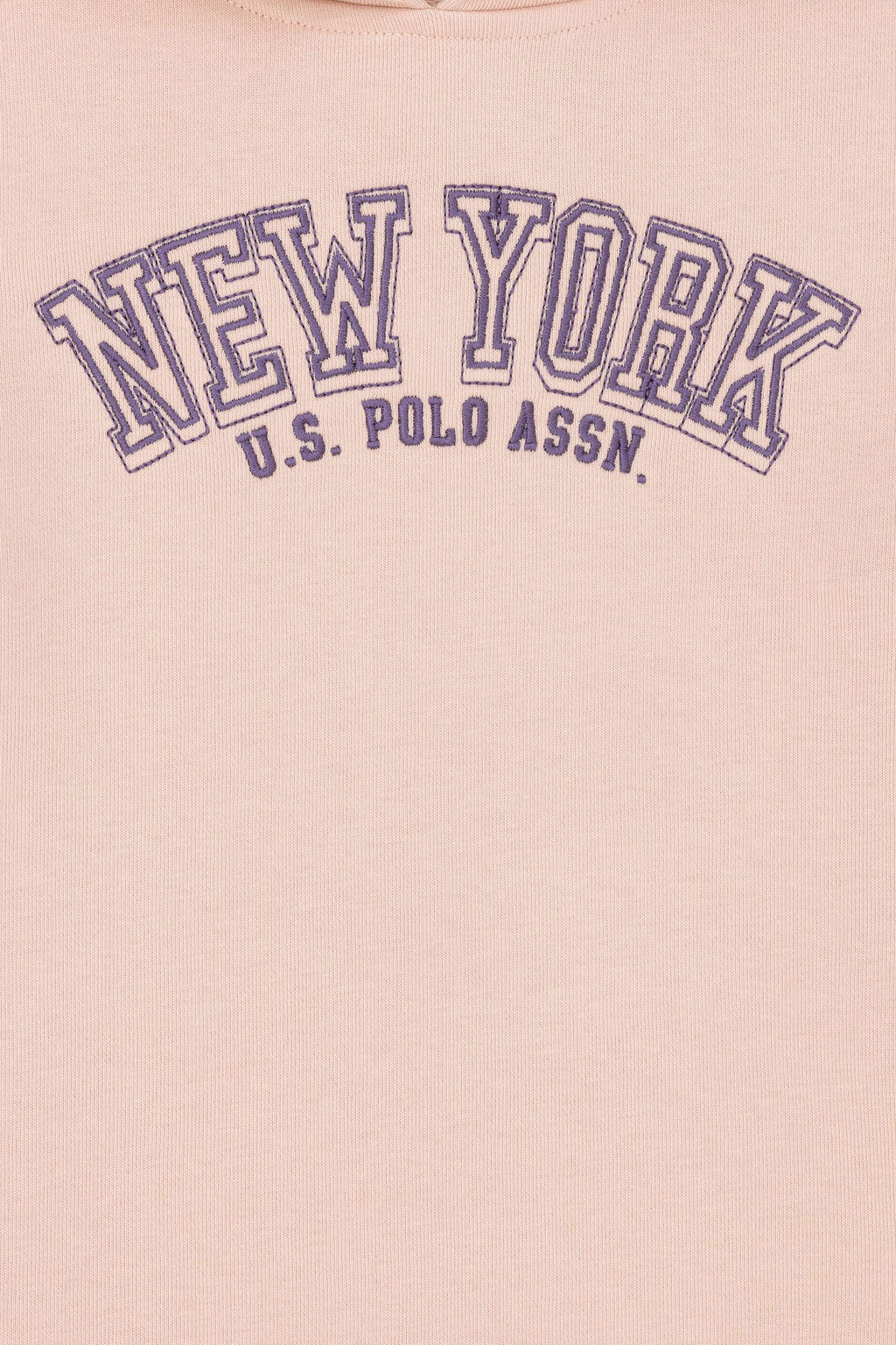 U. S. Polo Assn Толстовка с капюшоном пыльно-розового цвета для девочки - U.s. polo assn фото 24