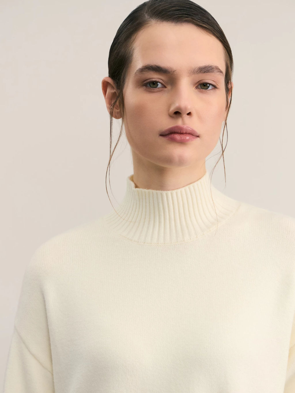 Джемпер с воротником стойкой / Zarina  фото 6