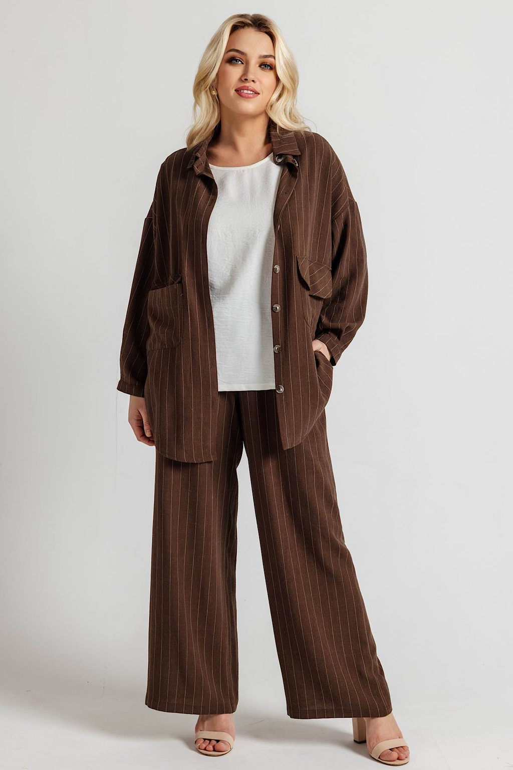 Брюки женские 121/55/Коричневый