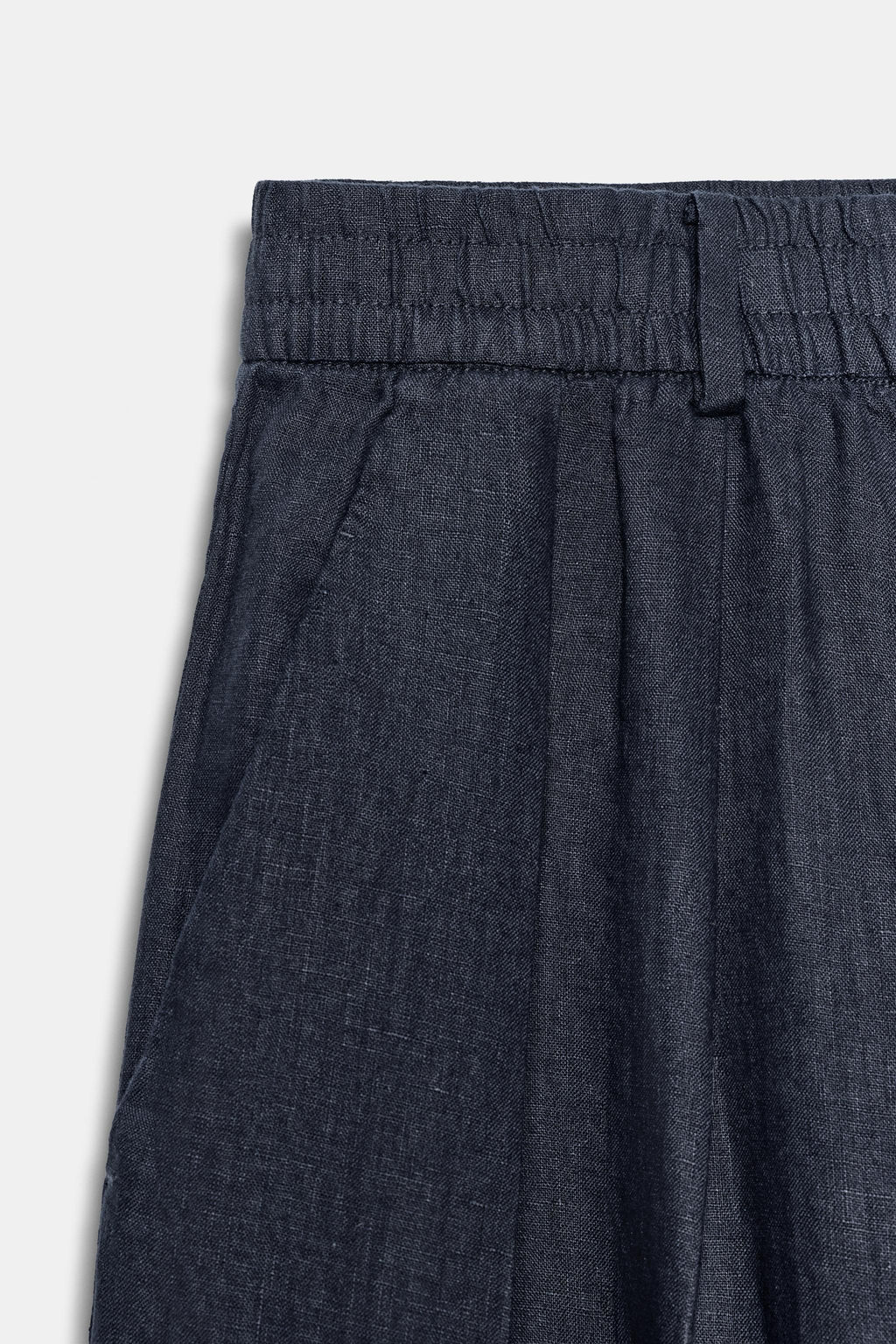 PANTAL?N PLIEGUES LINO ZW COLLECTION / Marino - Zara фото 7