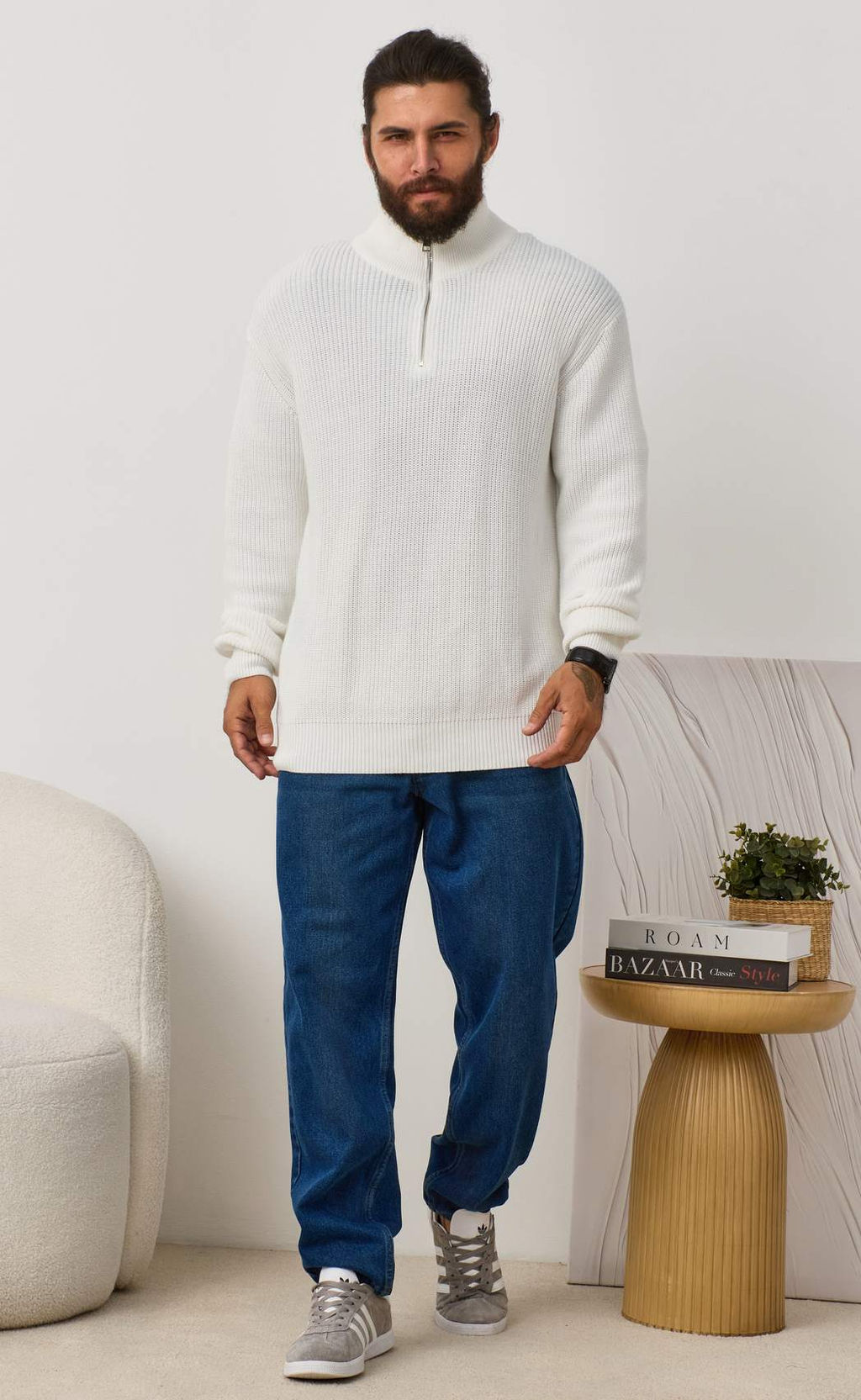 Джемпер P321-15629 milk - Primm фото 9