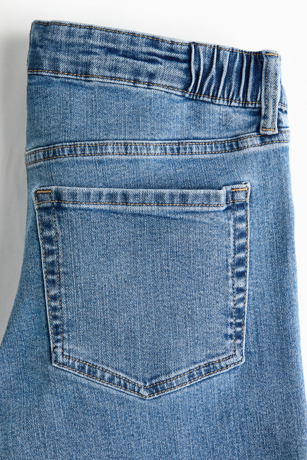 MAMA Wide Low Waist Ankle Jeans - H&m фото 8