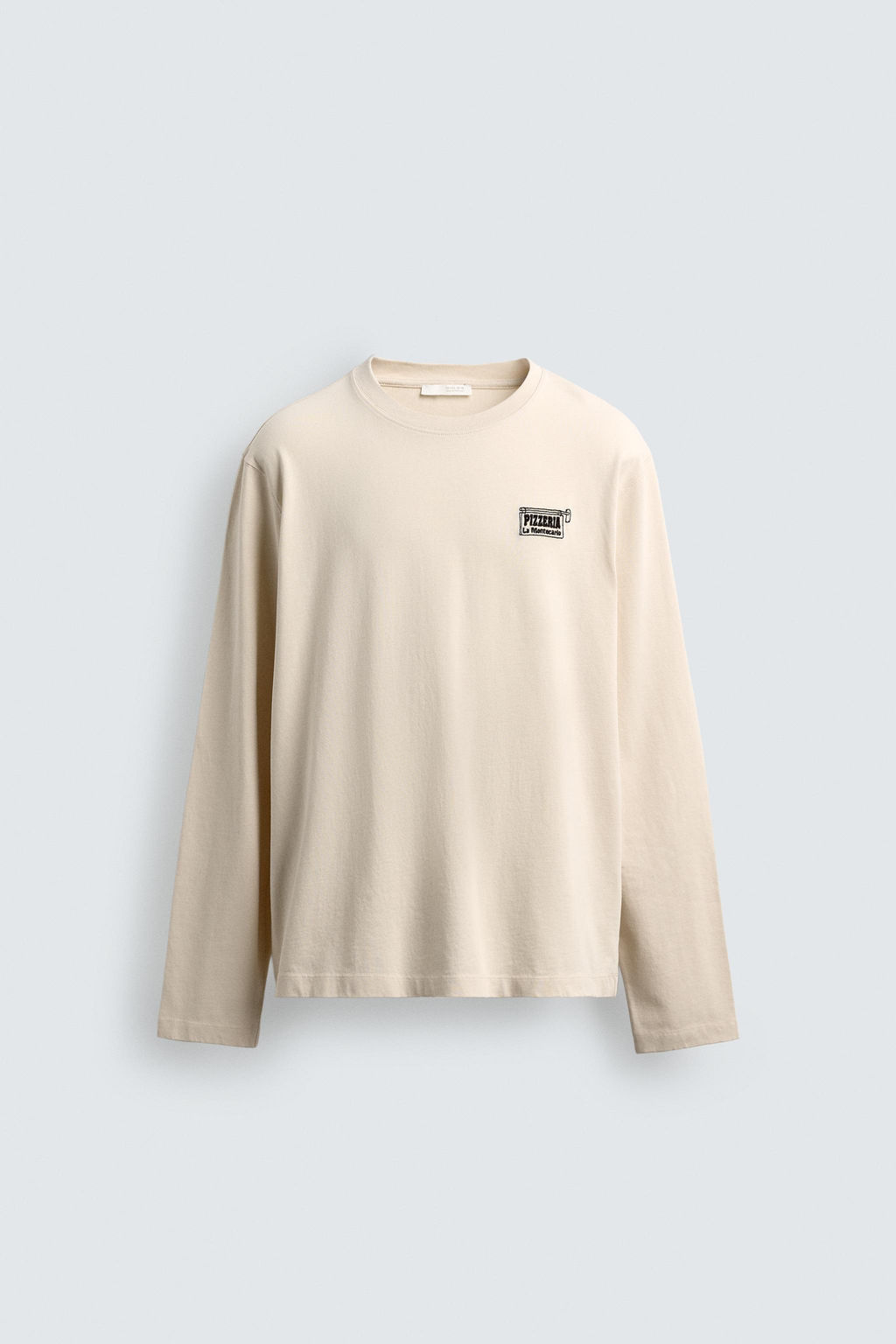 PIZZERIA LA MONTECARLO PRINT T-SHIRT - Zara фото 21