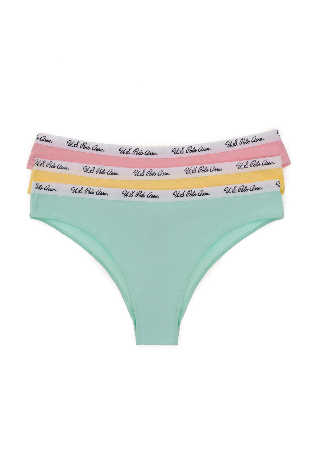 Трусы женские U.S. Polo Assn мятные  фото 2