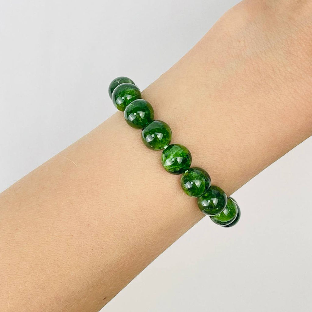Браслет из Хромдиопсида 17,5 см