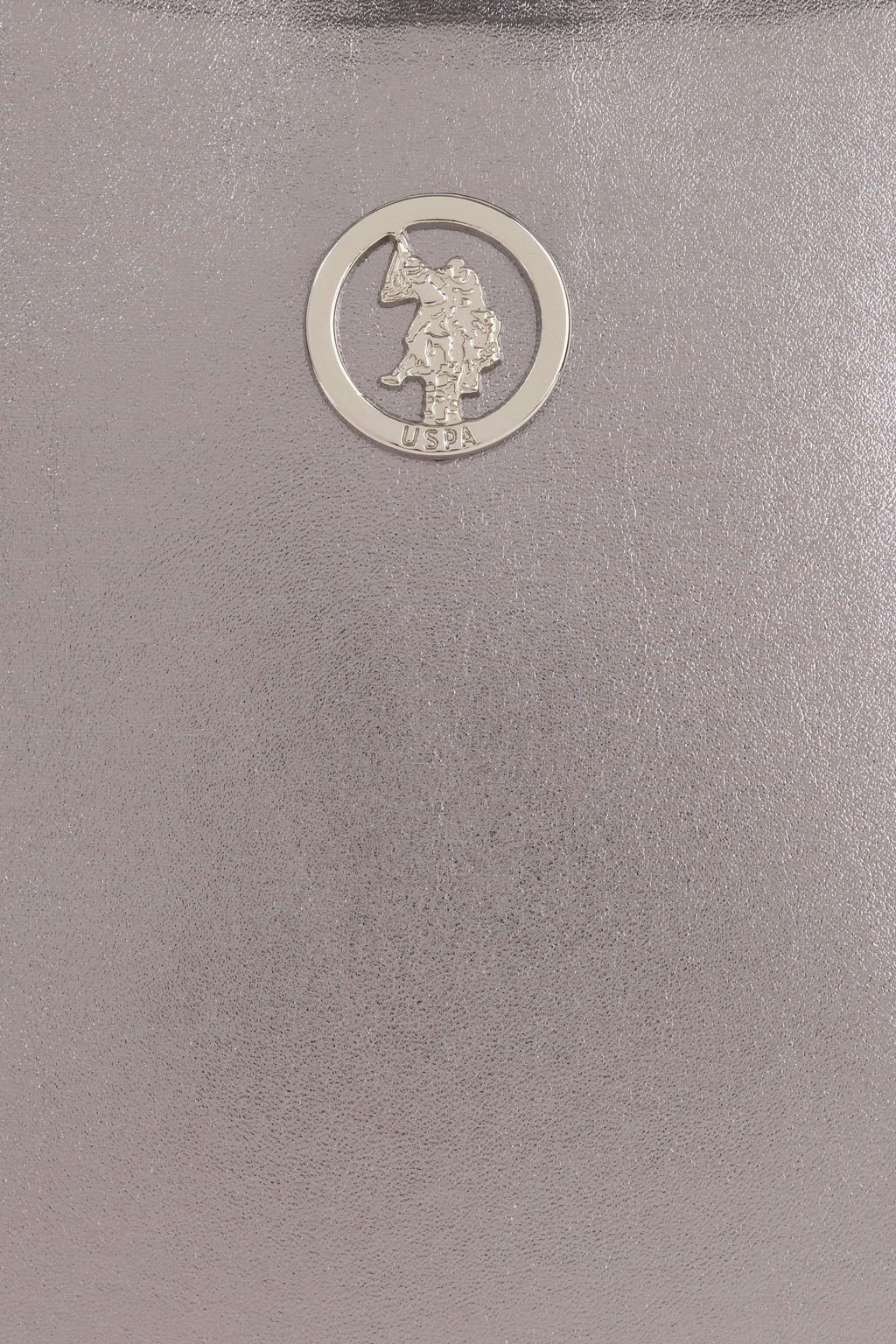 Женская серая блестящая вечерняя сумка Неожиданная скидка в корзине - U.s. polo assn фото 7