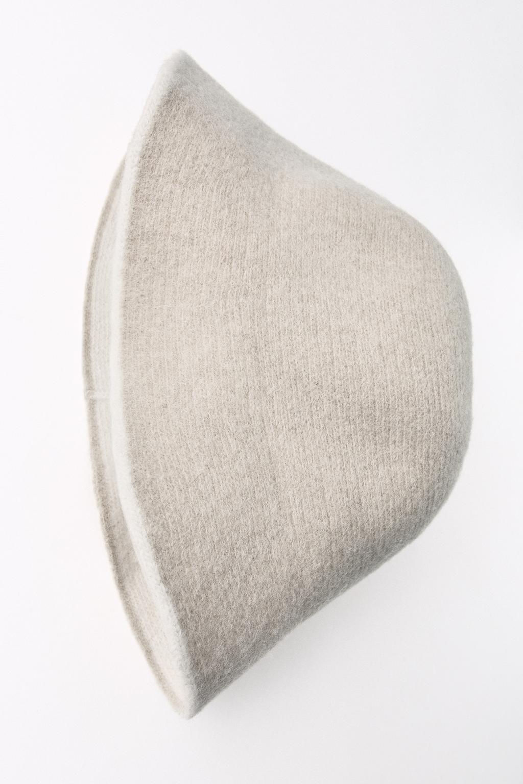 WOOL BLEND BUCKET HAT - Zara фото 5