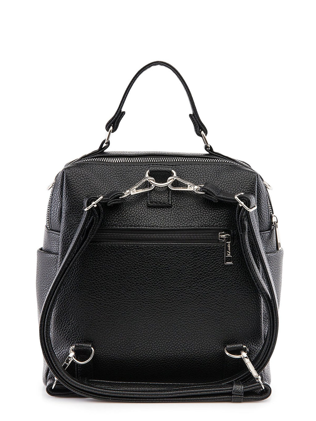 Чёрный рюкзак S.Lavia  фото 9