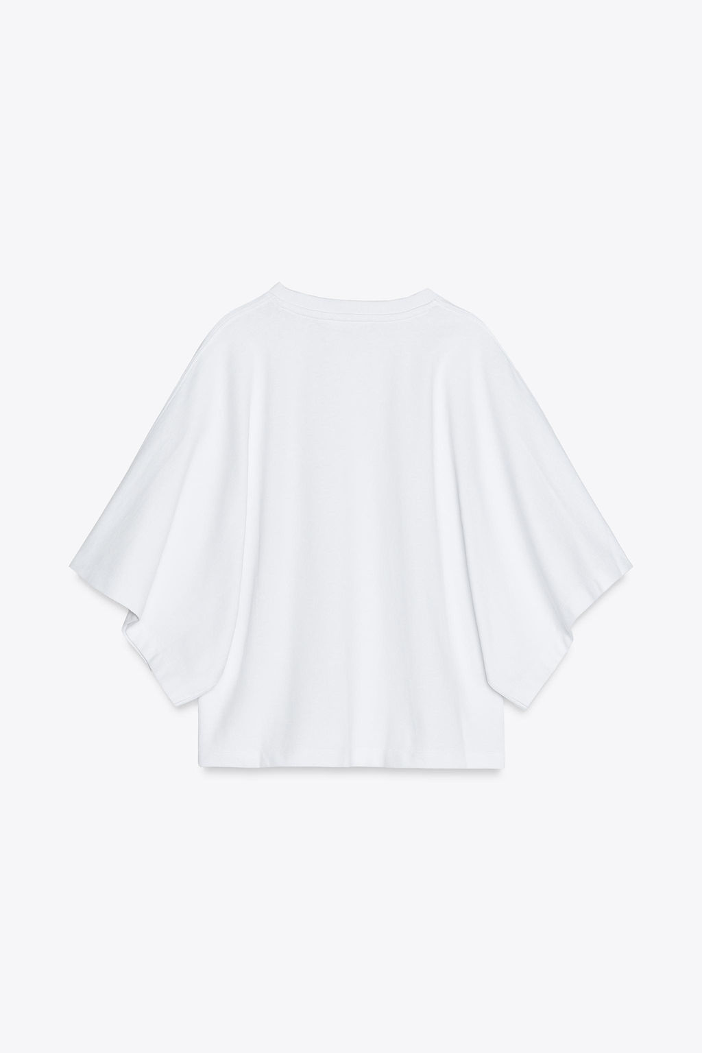 WASHED CAP SLEEVE T-SHIRT - Zara фото 27
