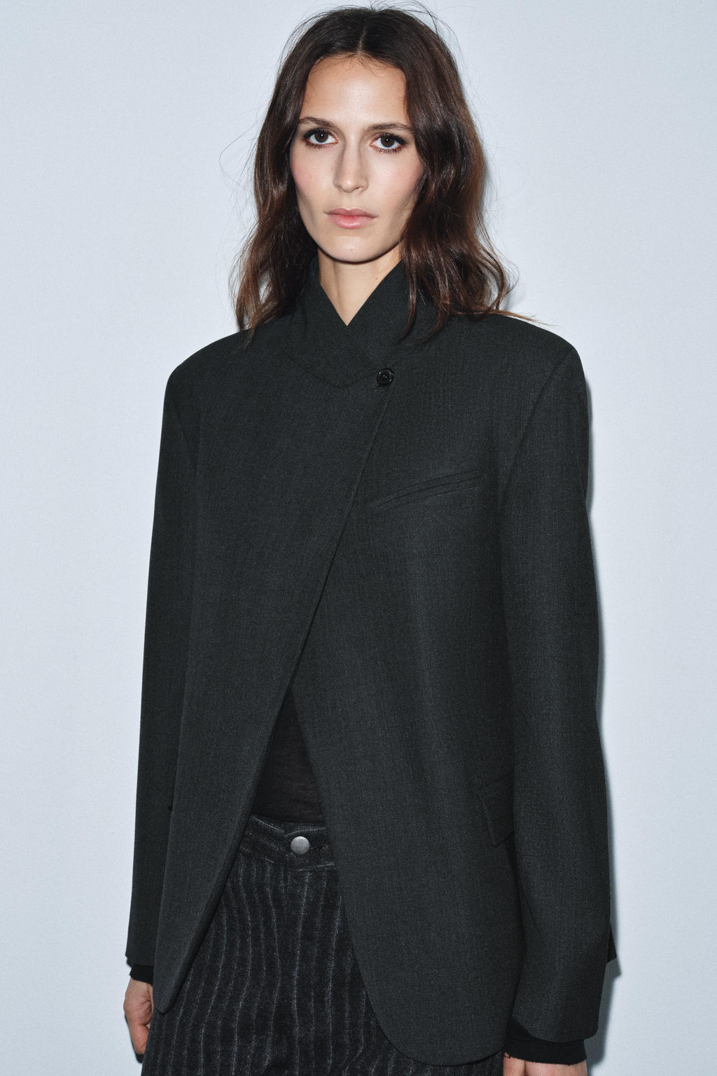 ZW COLLECTION LIMITED EDITION WOOL BLAZER - Zara фото 2