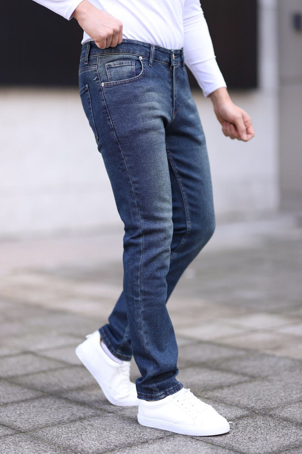 TRENDYOL MAN Siyah Regular Esnek Kumas Jeans Kot Pantolon TMNSS25JE00001 - Trendyolmilla фото 5