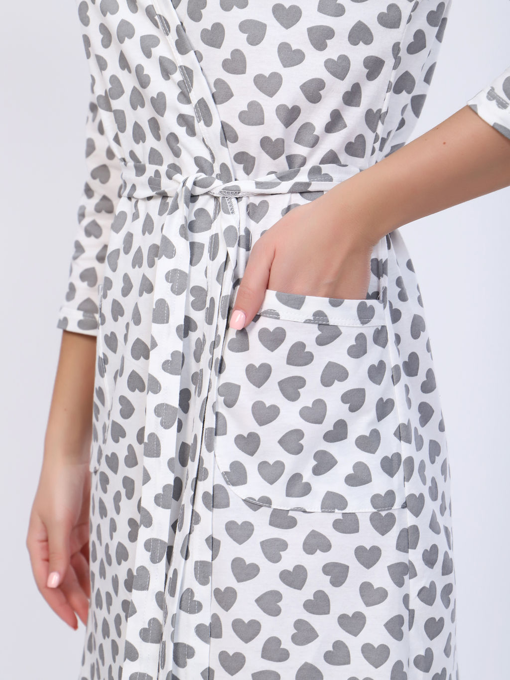 Халат женский "ТЕДДИ" (молоко №18)