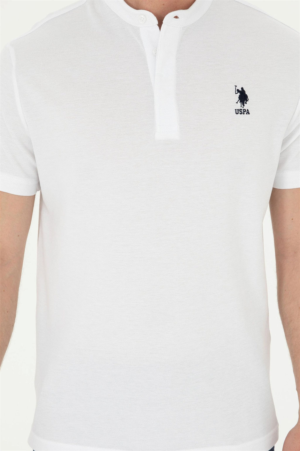 Мужская белая футболка - U.s. polo assn фото 6