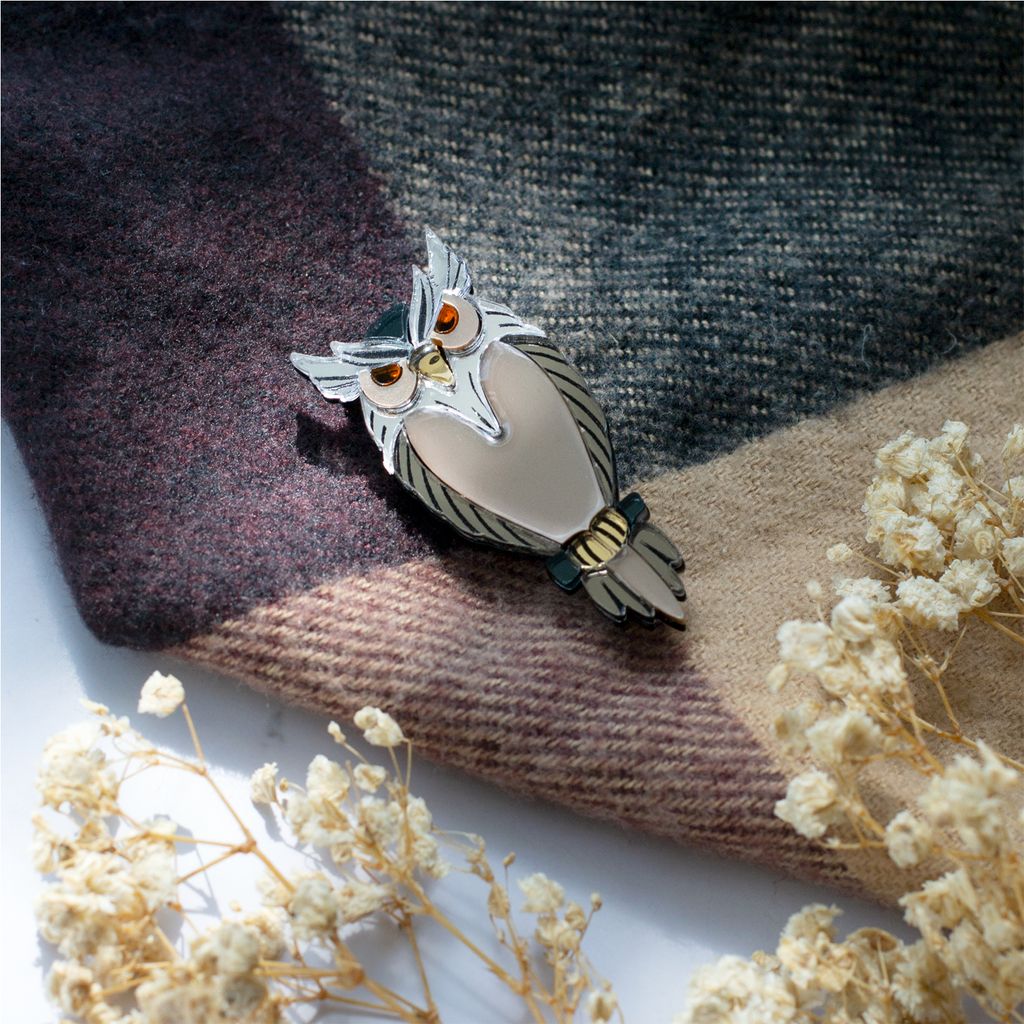 Брошь Филин- пугач - Orgalica фото 4